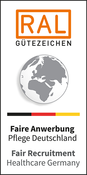 RAL Gütezeichen - Faire Anwerbung Pflege Deutschland